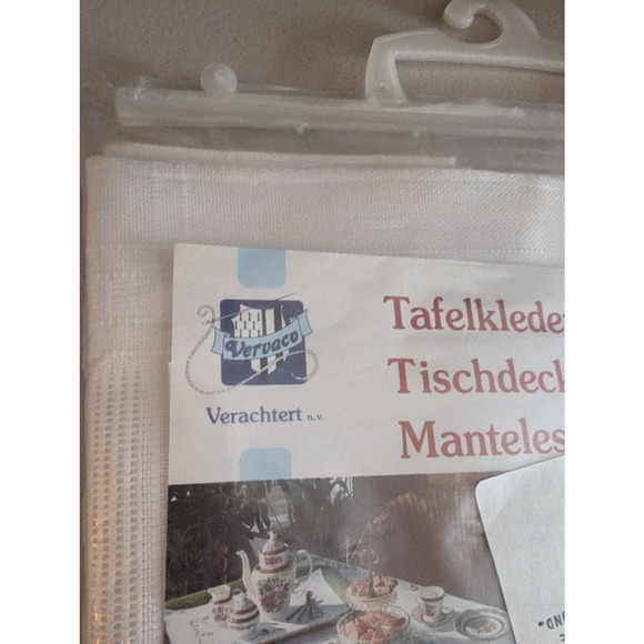 Vervaco Verachtert N.V. Tablecloth for Embroidery 52x64" New - Picture 4 of 5